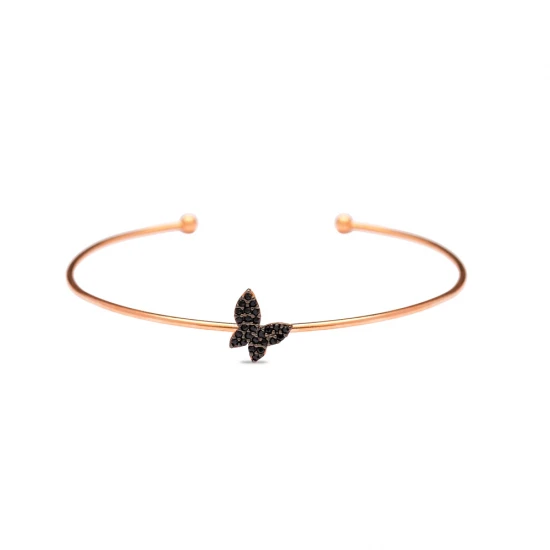 Made in Turkey Butterfly 925 Sterling Silver Bangle Made in Turkey Butterfly 925 Sterling Silver Bangle
