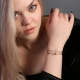 Made in Turkey Hamsa 925 Sterling Silver Bangle - Sade 925 Silver Jewelry