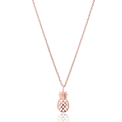 Made in Turkey Pineapple 925 Sterling Silver Pendant