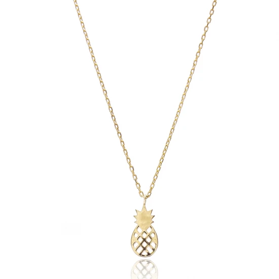 Made in Turkey Pineapple 925 Sterling Silver Pendant Made in Turkey Pineapple 925 Sterling Silver Pendant