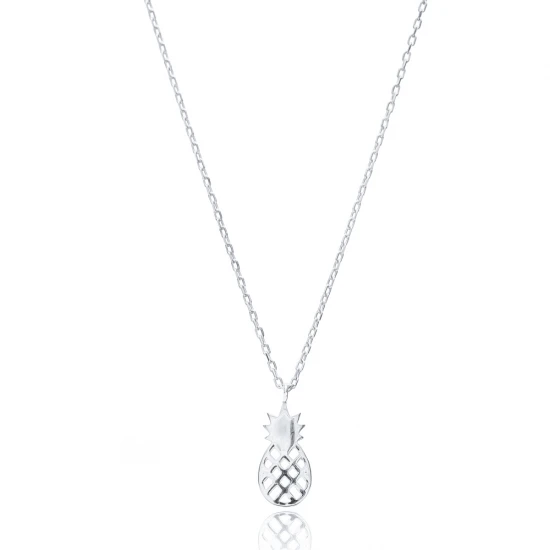 Made in Turkey Pineapple 925 Sterling Silver Pendant Made in Turkey Pineapple 925 Sterling Silver Pendant