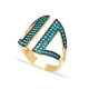 Turkish Adjustable Turquoise 925 Sterling Silver Ring | 925 Sterling Silver Wholesale | Sade Silver Turkish Adjustable Turquoise 925 Sterling Silver Ring - Sade 925 Silver Jewelry