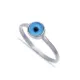 Evil Eye Design Turkish Wholesale Handcrafted Infinite Silver Ring Evil Eye Design Turkish Wholesale Handcrafted Infinite Silver Ring