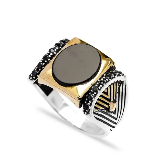 Onyx Authentic Men Ring Wholesale Handmade 925 Sterling Silver Onyx Authentic Men Ring Wholesale Handmade 925 Sterling Silver