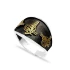 925 Sterling Silver Tughra Emblem Men Ring