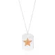 Star 925 Sterling Silver Pendant Made in Turkey