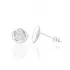 Triangle Design Zircon Stud Earrings