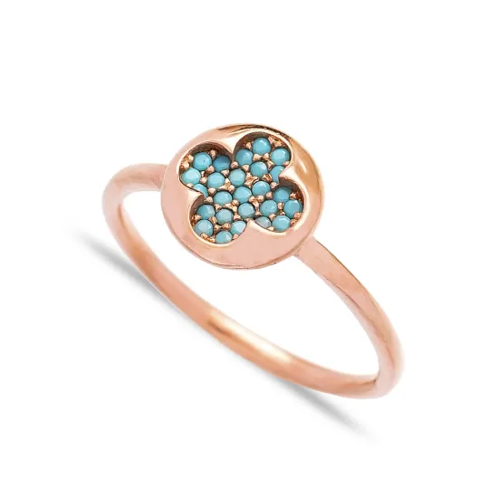 Turkish Minimalist Clover Ring in Sterling Silver Turkish Minimalist Clover Ring in Sterling Silver