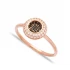 Turkish Silver Minimalist Double Round Ring