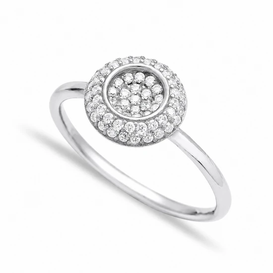 Turkish Minimalist Double Round Ring in Silver Turkish Minimalist Double Round Ring in Silver