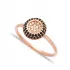 Turkish Minimalist Double Round Silver Ring