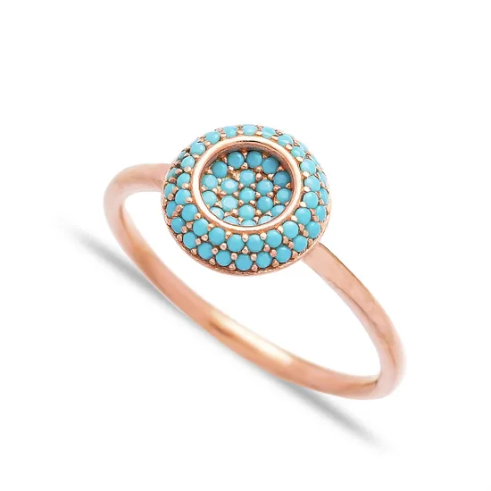 Turkish Sterling Silver Minimalist Double Round Ring