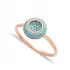 Turkish Sterling Silver Minimalist Double Round Ring