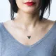 Turkish Handmade Triangle 925 Sterling Silver Pendant