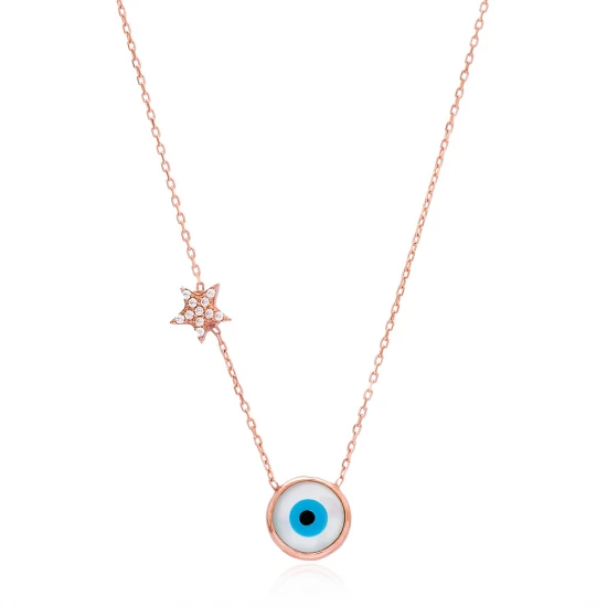 Turkish Wholesale Evil Eye 925 Silver Pendant | 925 Sterling Silver Wholesale | Sade Silver Turkish Wholesale Evil Eye 925 Silver Pendant - Sade 925 Silver Jewelry