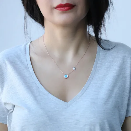 Turkish Handmade Evil Eye 925 Silver Pendant
