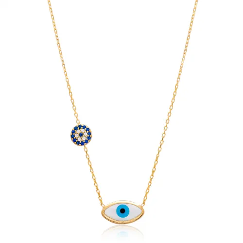 Made in Turkey Evil Eye Pendant in Silver