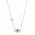 Made in Turkey Handcrafted Evil Eye Silver Pendant
