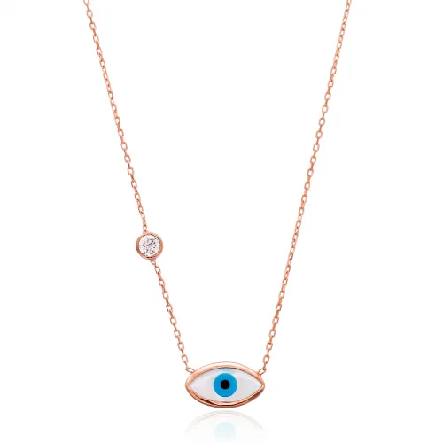 Made in Turkey Handcrafted Evil Eye Silver Pendant