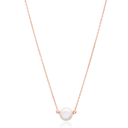 Turkish 925 Sterling Silver Pearl Necklace