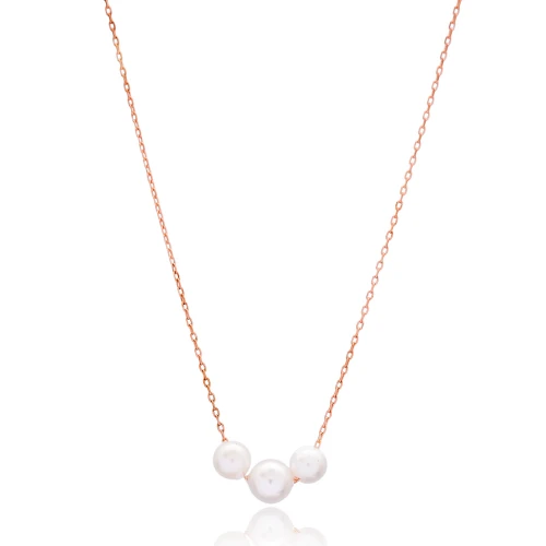 Turkish Pearl 925 Sterling Silver Necklace