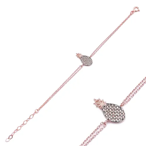 Turkish Pineapple 925 Sterling Silver Bracelet