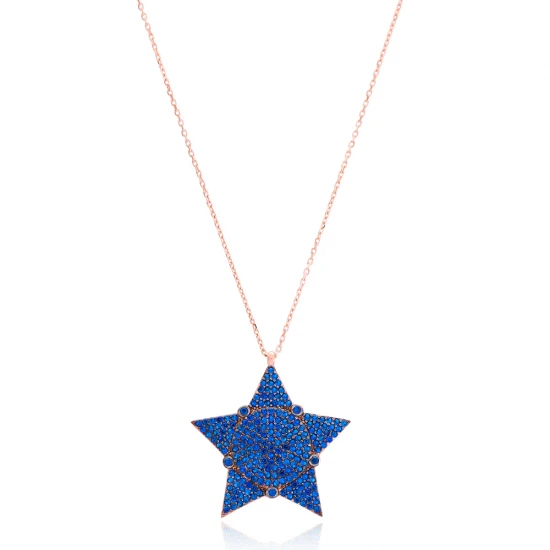 Turkish Handmade Star 925 Sterling Silver Pendant Turkish Handmade Star 925 Sterling Silver Pendant