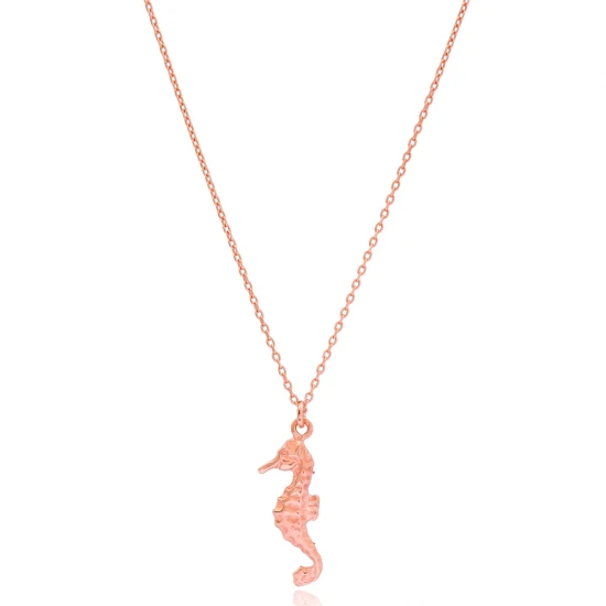 Turkish Tiny Seahorse . 925 Sterling Silver Pendant | 925 Sterling Silver Wholesale | Sade Silver Turkish Tiny Seahorse . 925 Sterling Silver Pendant - Sade 925 Silver Jewelry