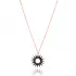 Turkish Sun Pendant in 925 Sterling Silver