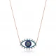 Made in Turkey Wholesale Evil Eye Silver Pendant