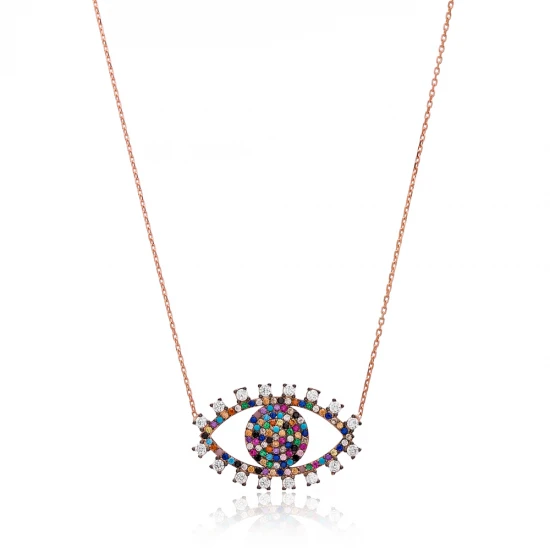 Made in Turkey Handmade Evil Eye Silver Pendant Made in Turkey Handmade Evil Eye Silver Pendant