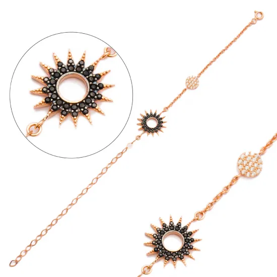 Turkish 925 Sterling Silver Sun Bracelet