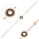 Turkish 925 Sterling Silver Sun Bracelet