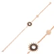 Turkish 925 Sterling Silver Sun Bracelet