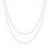 Turkish Minimalist Simple Long Sterling Silver Necklace