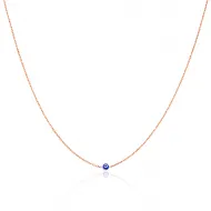 43+5 cm Evil Eye Chain Necklace 925 Silver Jewelry