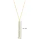 Turkish CZ Baguette Shape 925 Sterling Silver Pendant Turkish CZ Baguette Shape 925 Sterling Silver Pendant