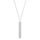 Turkish CZ Baguette Shape 925 Sterling Silver Pendant Turkish CZ Baguette Shape 925 Sterling Silver Pendant