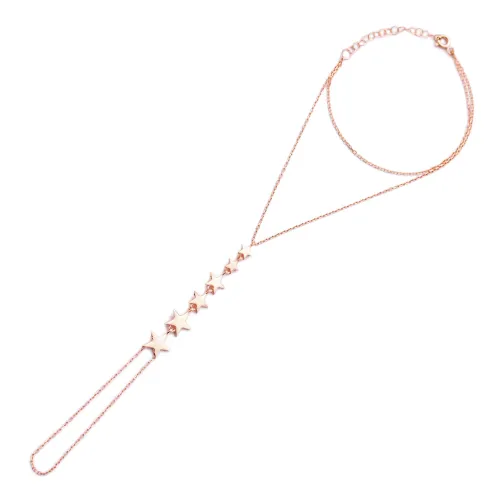 Turkish Minimal Star Slave 925 Sterling Silver Bracelet