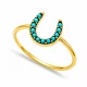 Turkish Horseshoe 925 Sterling Silver Ring