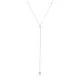 Turkish 925 Sterling Silver Lariat Necklace