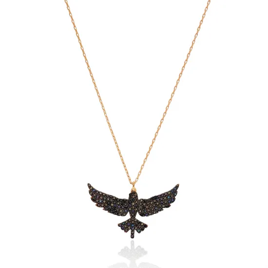 Turkish Phoenix Bird Sterling Silver Pendant Turkish Phoenix Bird Sterling Silver Pendant