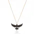 Turkish Phoenix Bird Sterling Silver Pendant