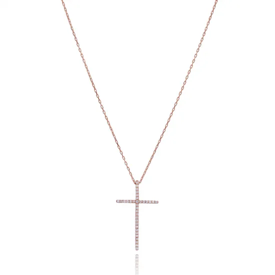 Fine Cross Pendant Turkish Wholesale 925 Sterling Silver Jewelry