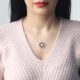 Turkish 925 Sterling Silver Pattern Pendant - Sade 925 Silver Jewelry