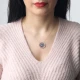 Turkish Pattern Pendant in 925 Sterling Silver - Sade 925 Silver Jewelry