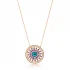 Turkish Pattern Pendant in 925 Sterling Silver