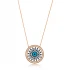 Turkish Handcrafted Pattern 925 Sterling Silver Pendant