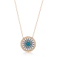 Turkish Handcrafted Pattern 925 Sterling Silver Pendant - Sade 925 Silver Jewelry
