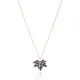 Delicate Grape Leaf Design Pendant Wholesale Handcrafted 925 Sterling Silver Jewelry